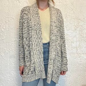 Maurices Cardigan Women's L Grey Knit Sweater